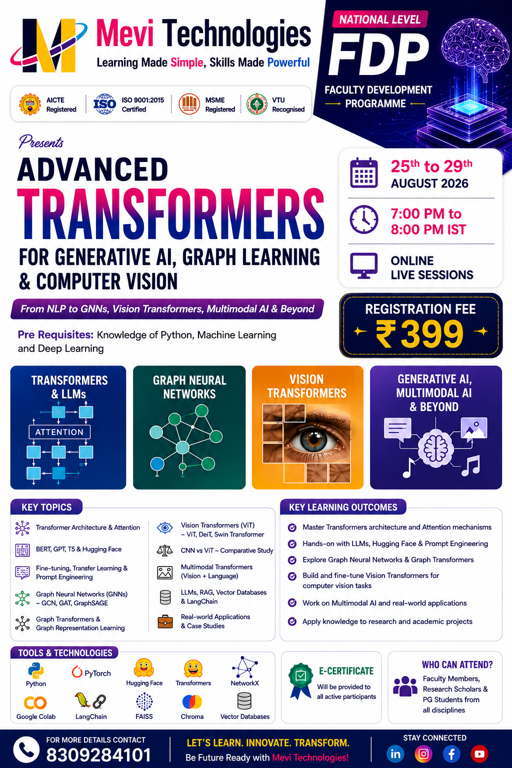 National Level FDP onADVANCED TRANSFORMERS