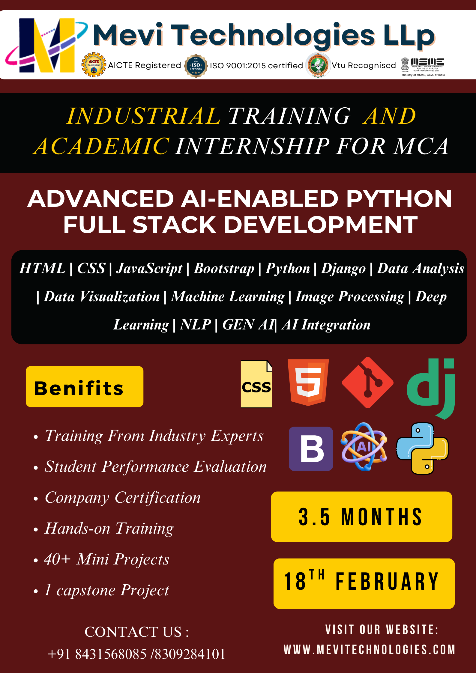 Advanced AI Enabled Python Full Stack Development