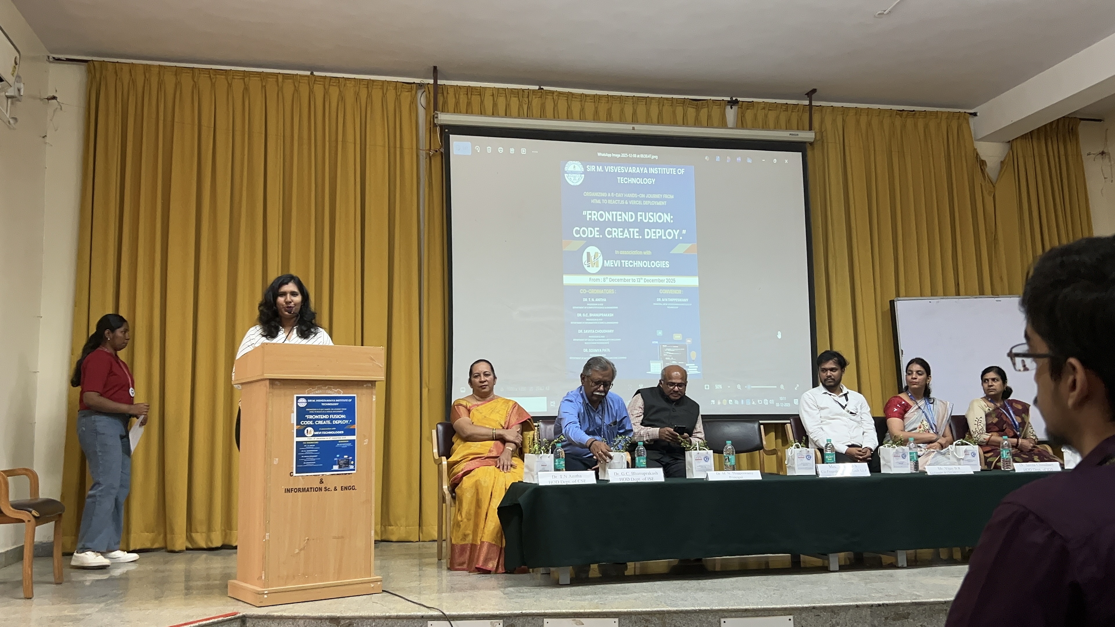 Web Development workshop at SMVIT