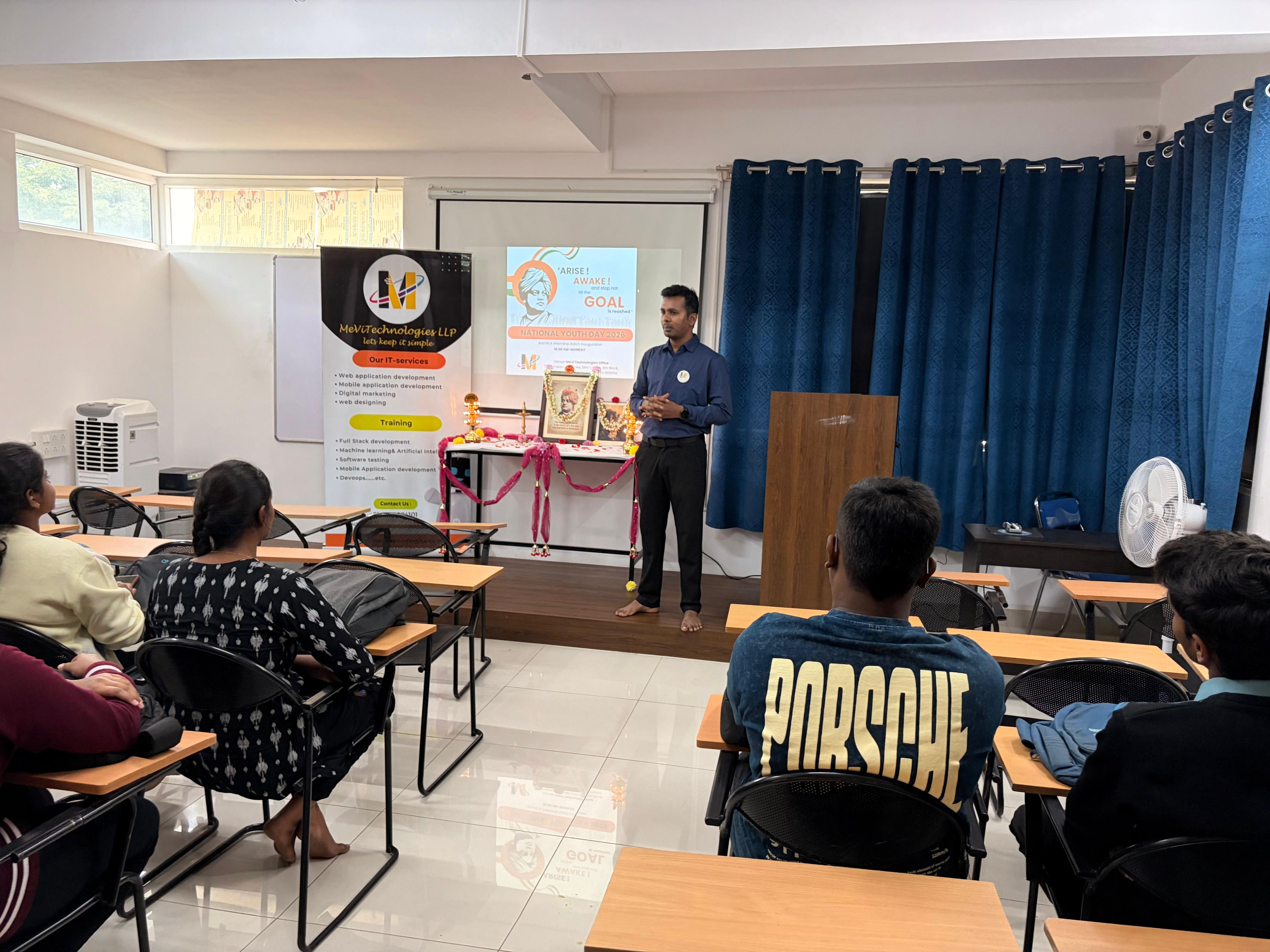 Youth's Celebration at Mevi Technologies