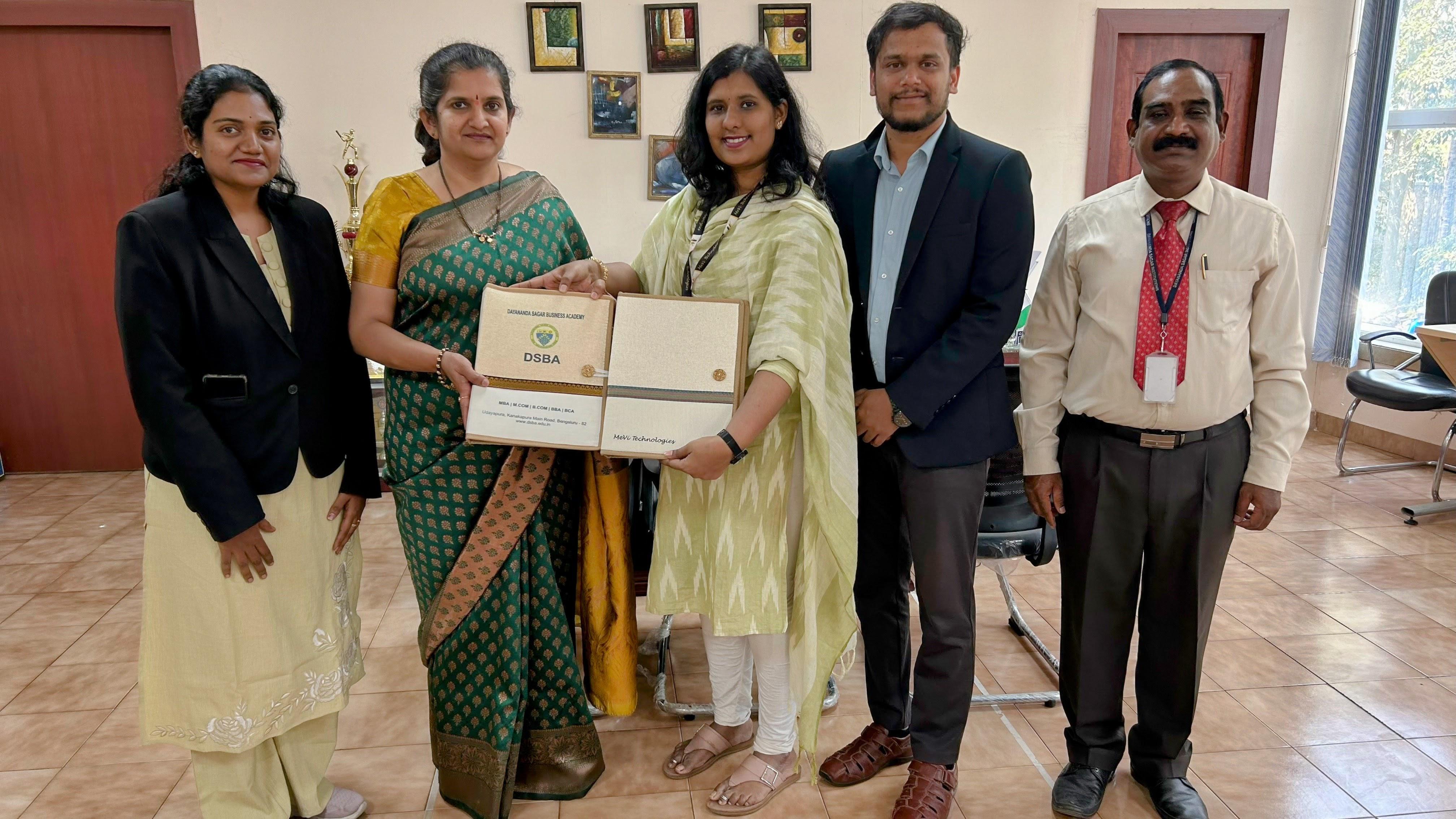 MoU with Dayananda Sagar Business Academy