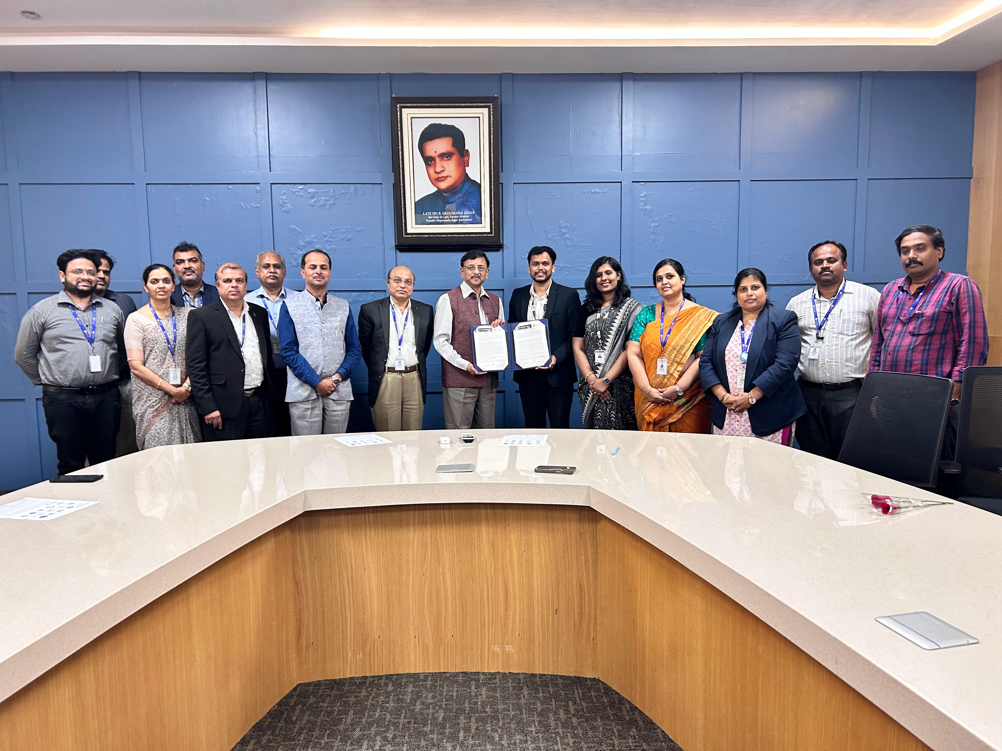 MoU with Dayananda Sagar University